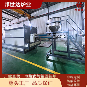 氨氣氣氛保護爐 間歇式氣氛回轉爐 電子元件動態燒結爐